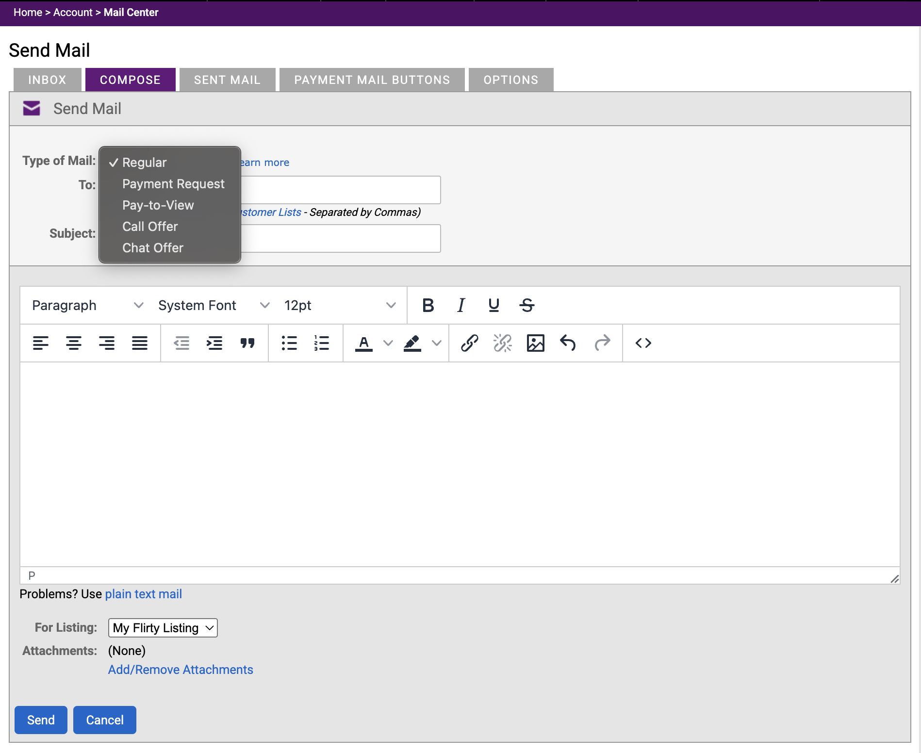 Compose Mail