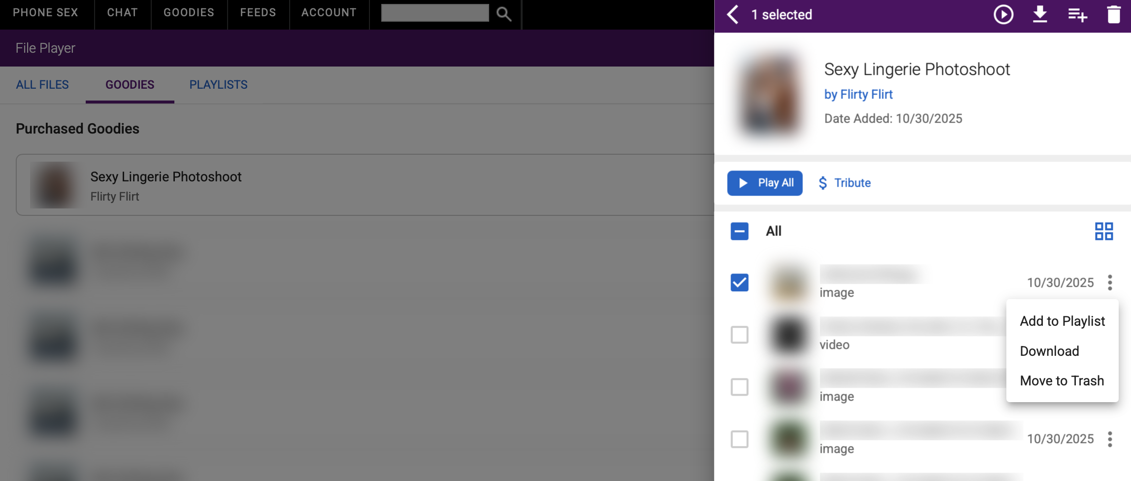 Goody file details