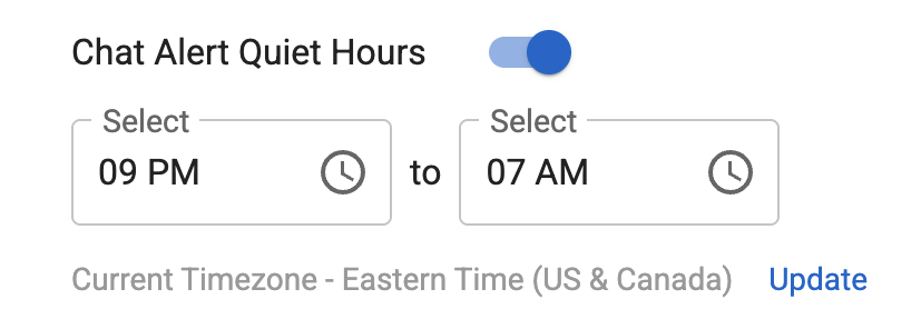 Quiet Hours