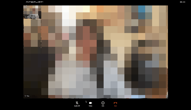 Storefront image shown when a Flirt turns off their camera