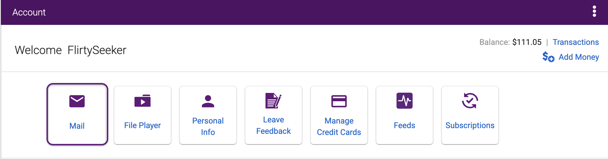 Accessing NF Mail