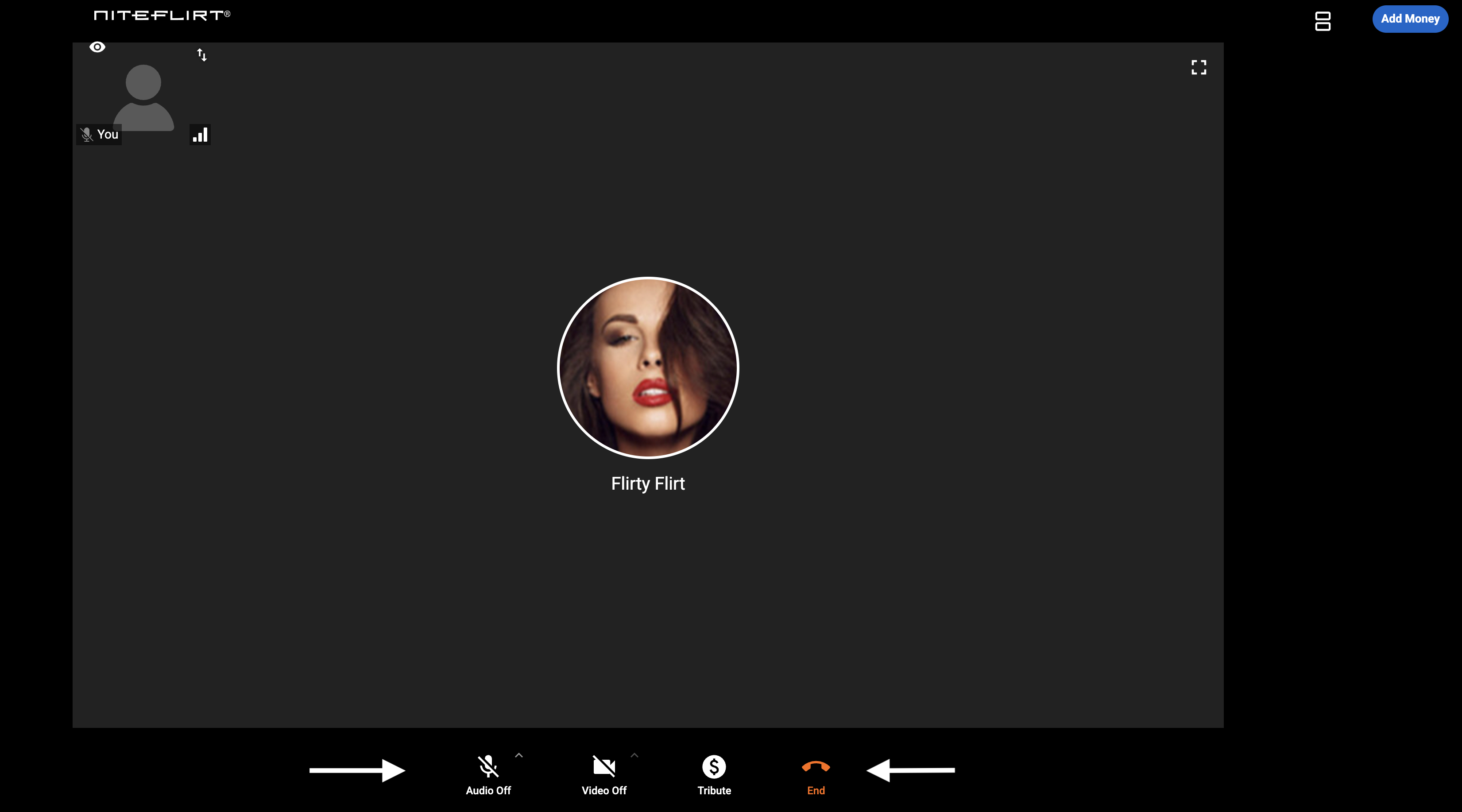 Cam Session controls